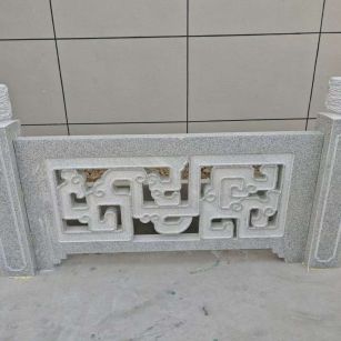 泸州芝麻白河道栏杆 桥栏杆