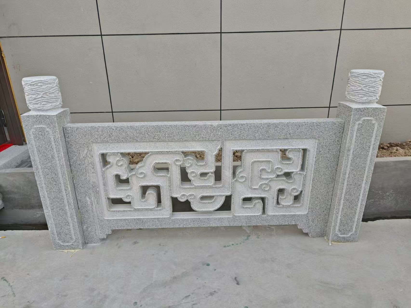 泸州芝麻白河道栏杆 桥栏杆