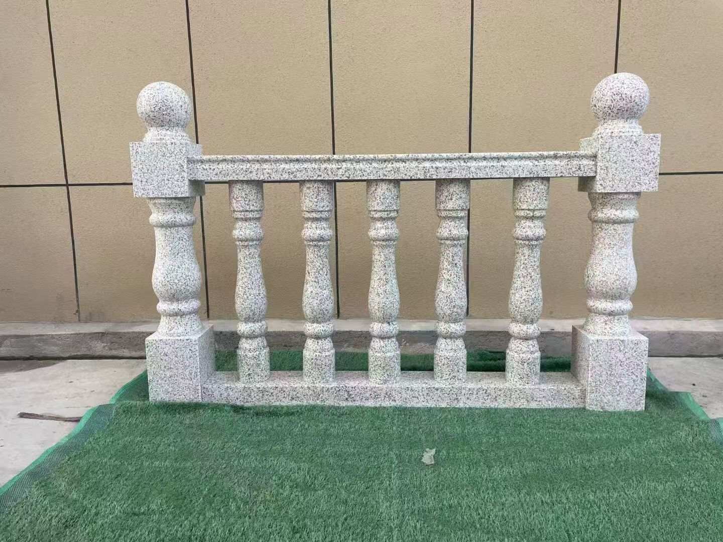 泸州芝麻白阳台栏杆 花岗岩栏杆