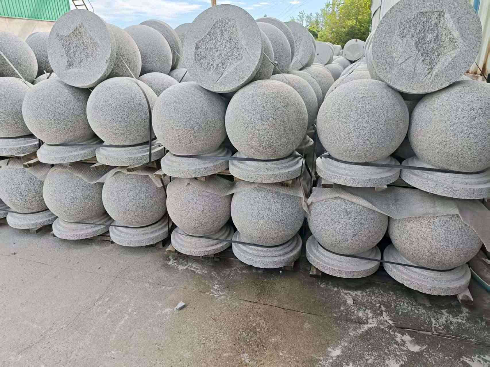 泸州圆球石球挡车球